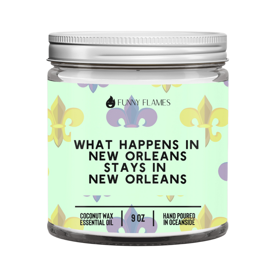 What Happens In New Orleans Stays In New Orleans (green)