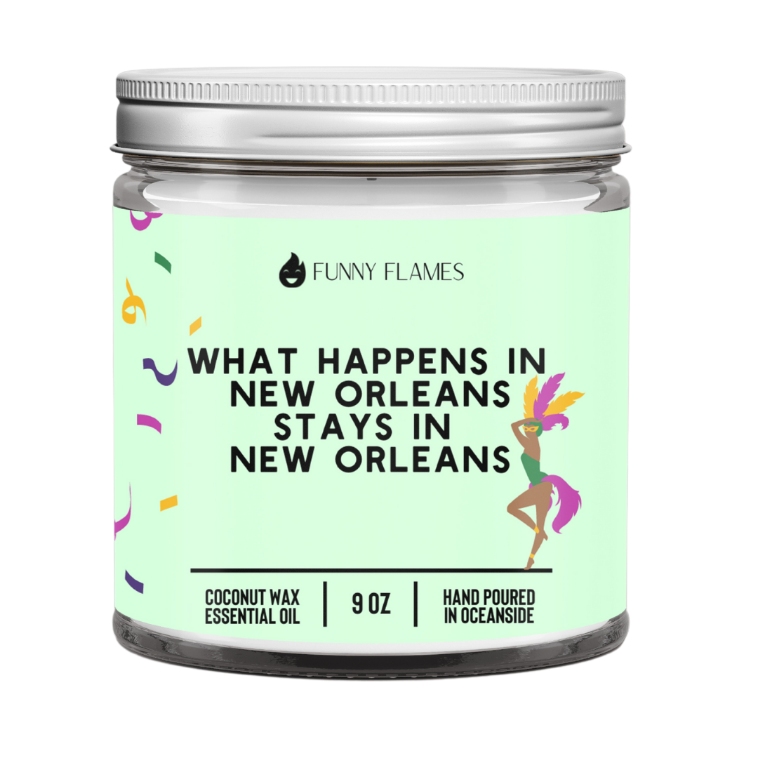 What Happens In New Orleans Stays In New Orleans (confetti)
