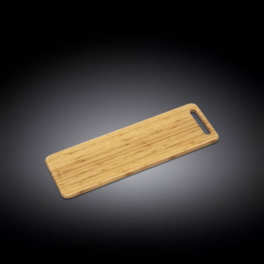 Bamboo Long Serving Board 23.6" inch X 7.9" inch | 60 X 20 Cm