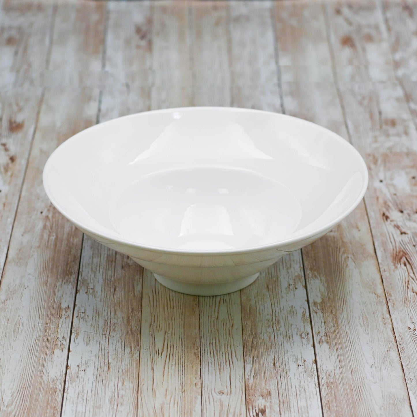 White Deep Salad or Soup Plate 9.75" inch | 16 Fl Oz |