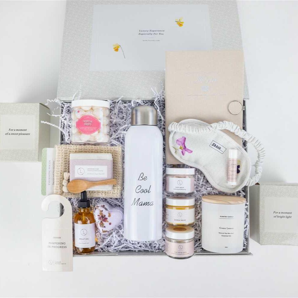 New Mom Gift, Pampering Natural Skincare gift for New Mom