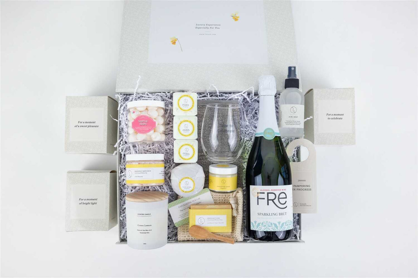 Congratulations gift basket, Celebration gift box