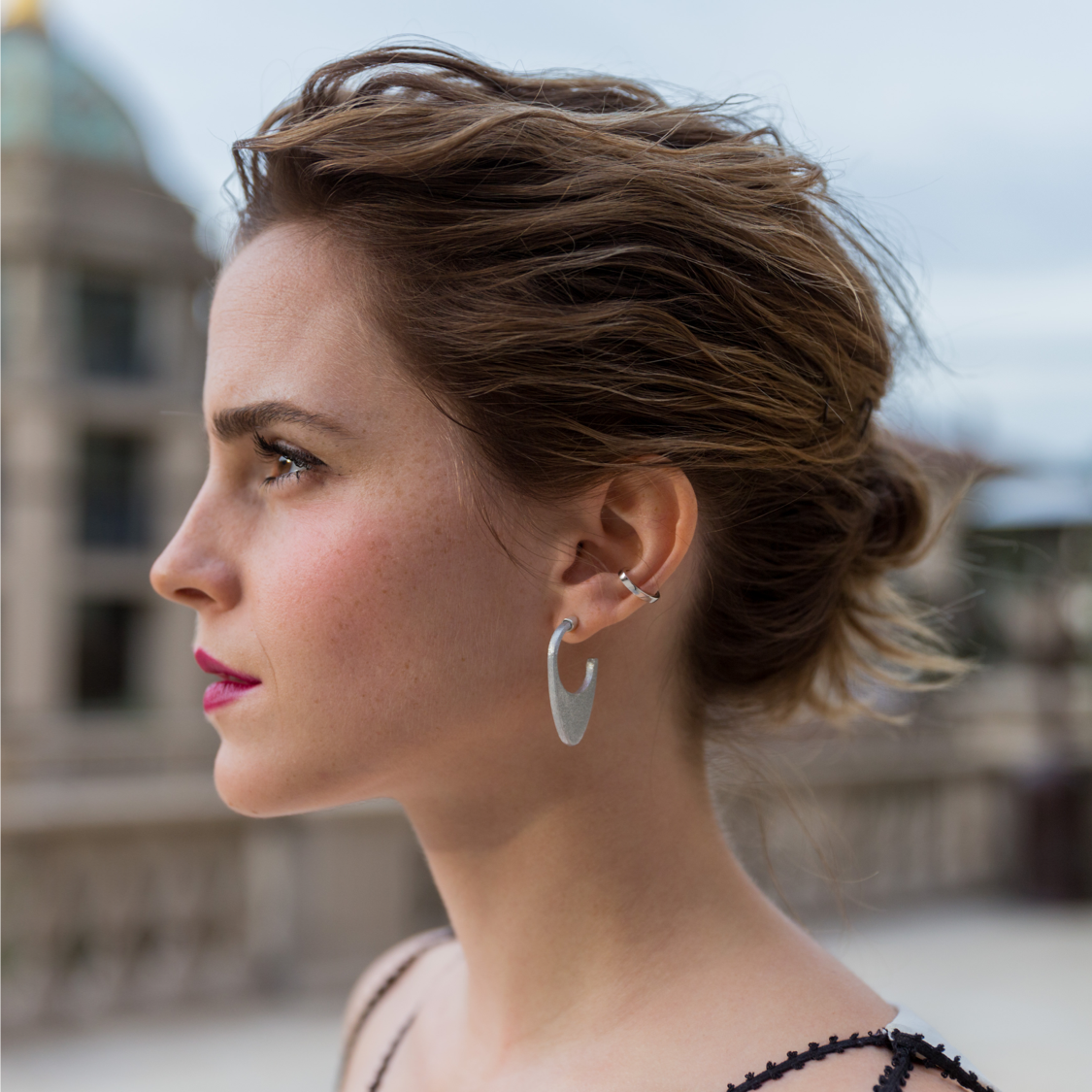 LAOS DOME EARRINGS WORN BY EMMA WATSON