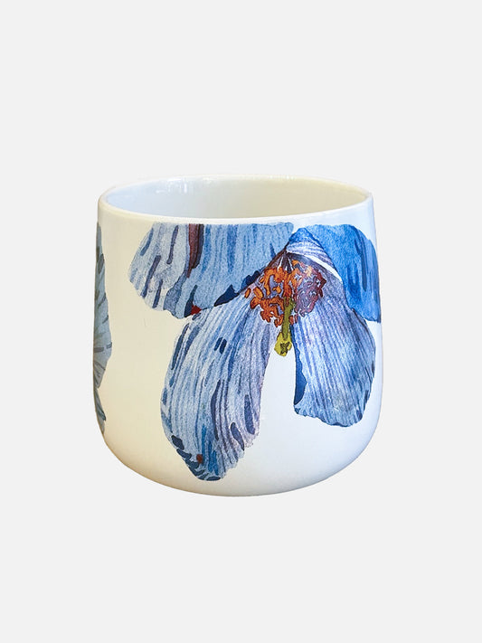 Porcelain Mug:  Himalayan Blue Poppies