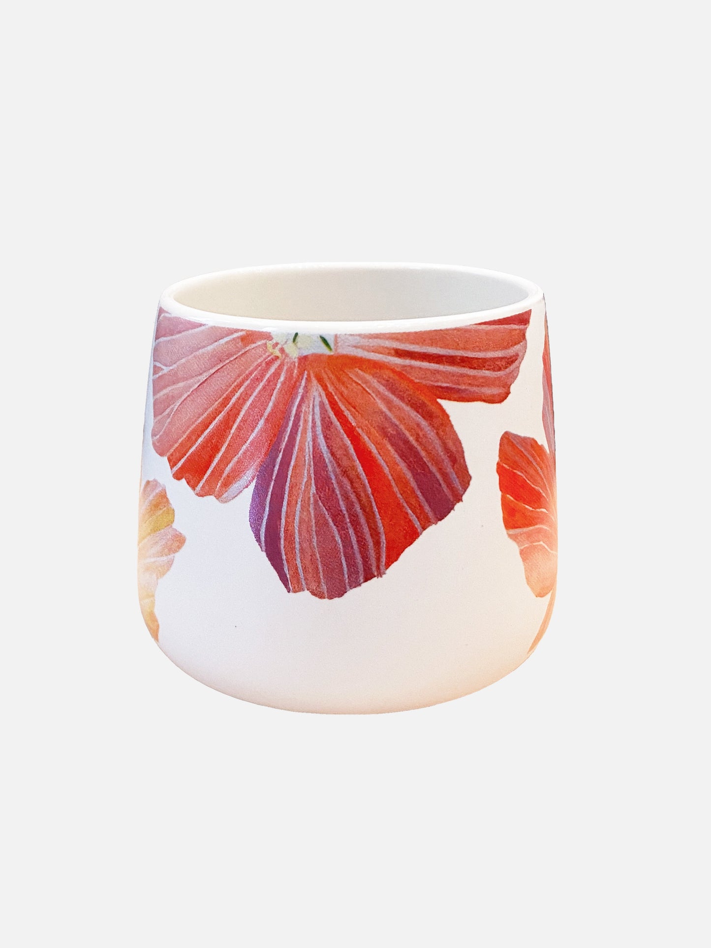 Porcelain Mug:  Hibiscus