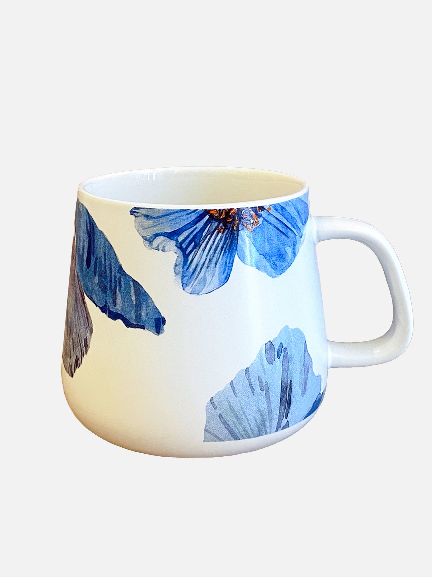 Porcelain Mug:  Himalayan Blue Poppies