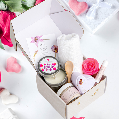 Mother's day - Natural Skincare Gift Box, Cute LOVE Special Gift Box, Mother's Day Gift
