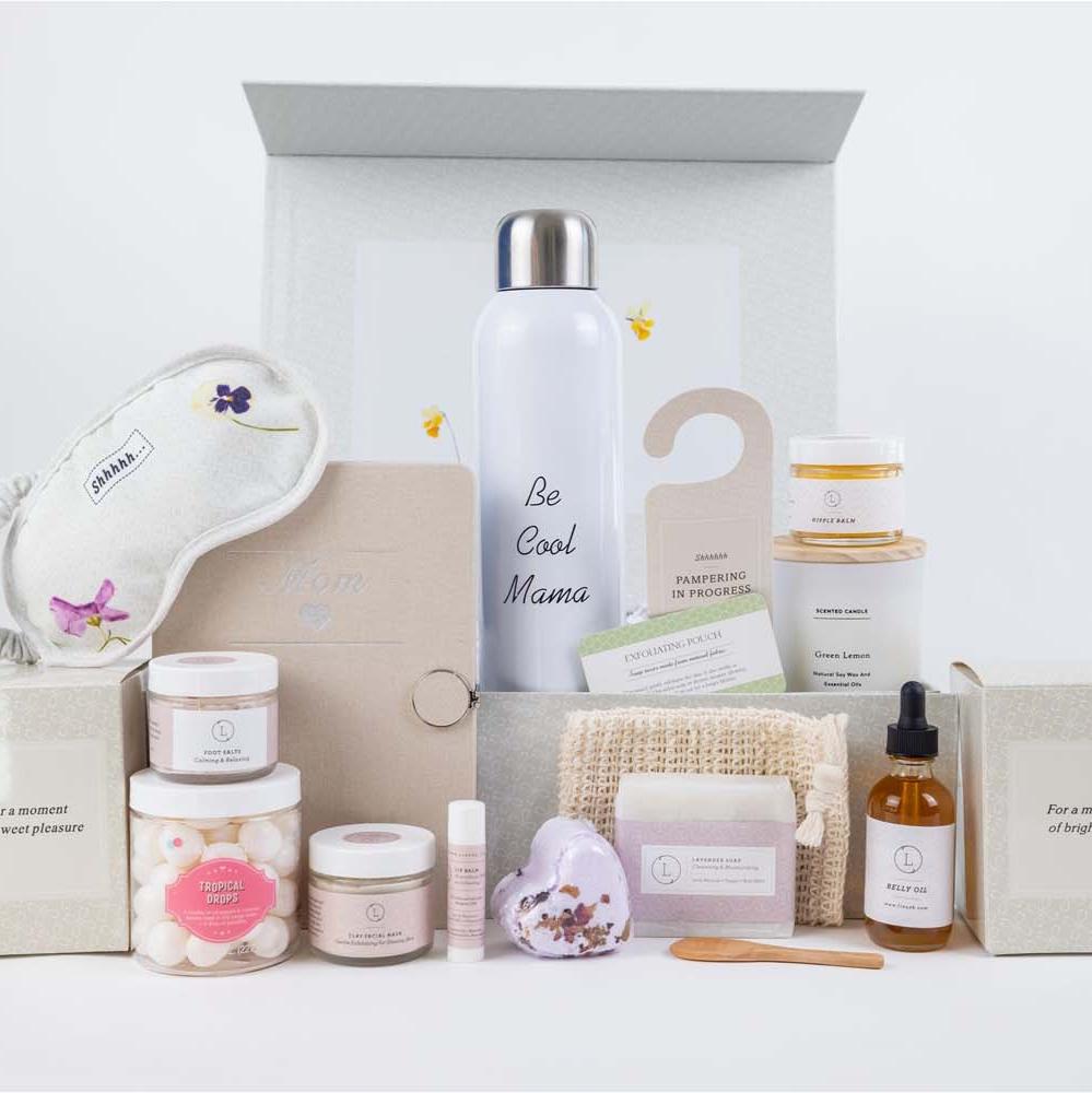New Mom Gift, Pampering Natural Skincare gift for New Mom