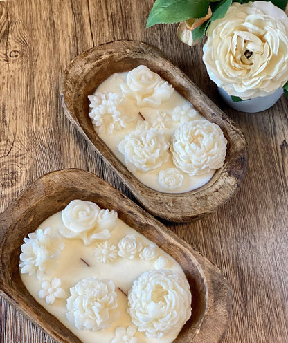 Botanical Garden Scented Dough Bowl Candle