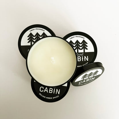 Instant Cabin Scented Candle Tin