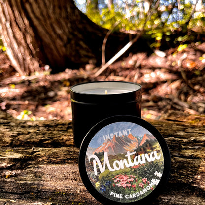 Instant Montana Scented Candle Tin