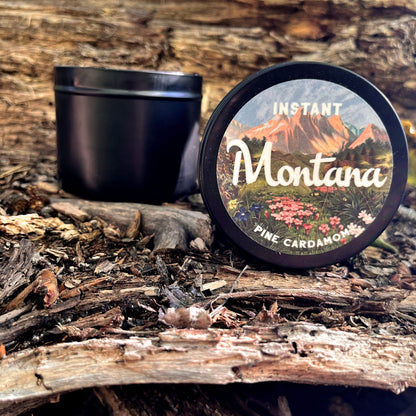 Instant Montana Scented Candle Tin