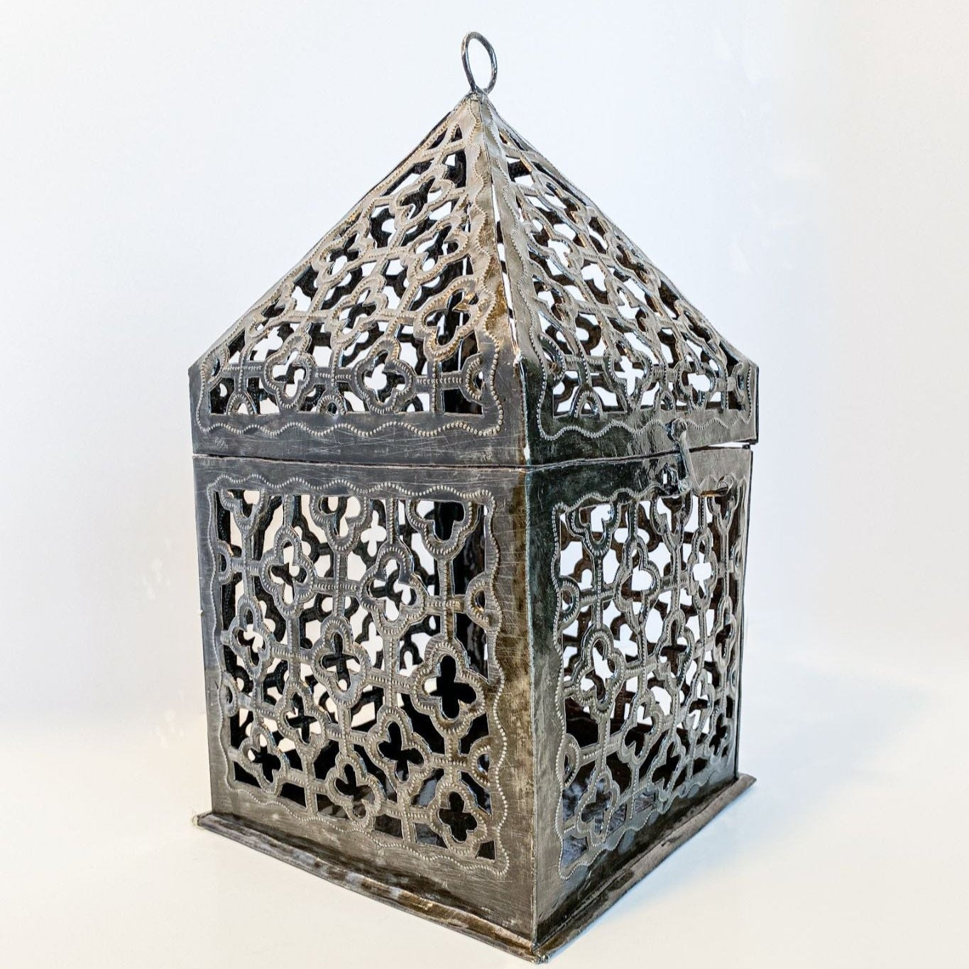 Recycled Metal Lantern